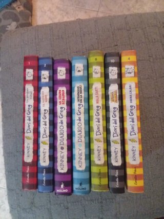 Diario de Greg. Lote 7 libros