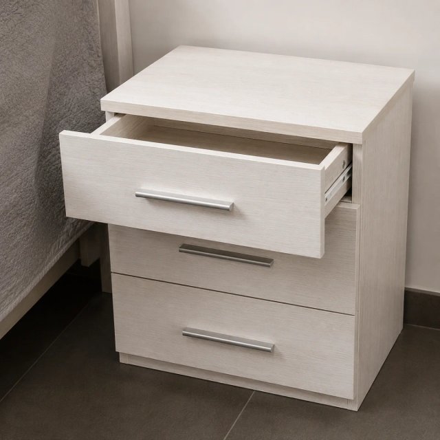 Comodino da notte | Comodino 3 cassetti | OFFERTA