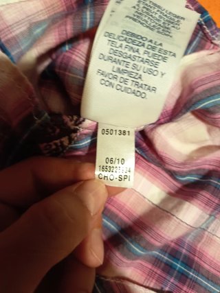 Camisa Tommy Hilfiger Talla S