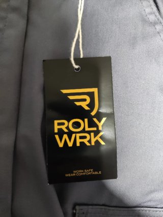 Pantalón corto de trabajo gris