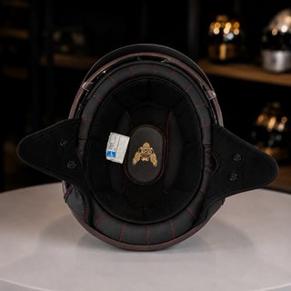 Casco Jet Vintage Gasoline Talla L