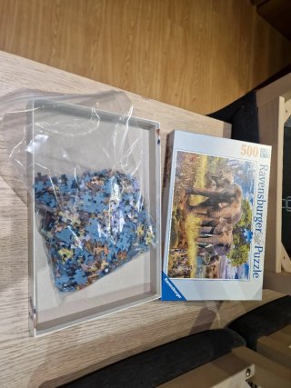 Puzzle Ravensburger 500 Piezas Familia de Elefante