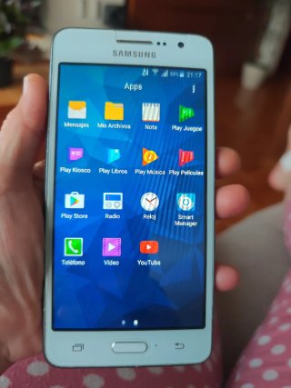 Móvil Samsung Blanco