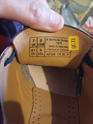 Scarpe Dr. Martens rosse