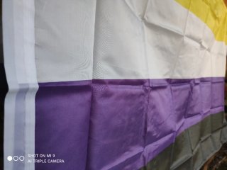 Bandeira Não Binário 150x90cm