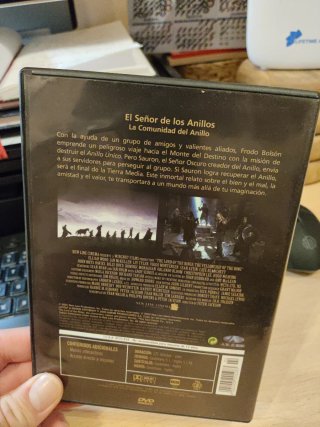 DVD El Señor de los Anillos: La Comunidad del Anil