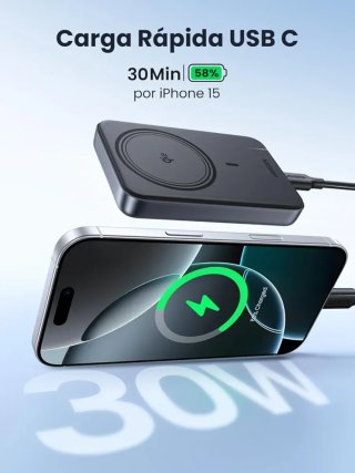 UGREEN Nexode Power Bank Magnetico 10000mAh Qi2