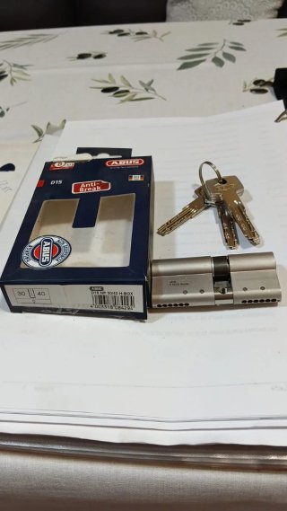 Cilindro ABUS D15 30x40 Níquel