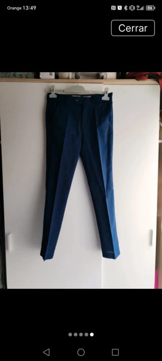 Traje chaqueta niño azul
