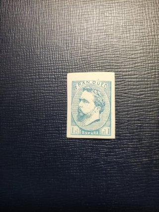 Sello España 1873 Edifil 156 tipo Segui