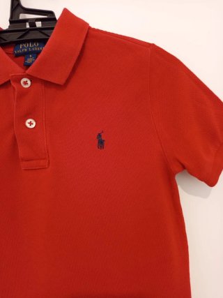 Polo Ralph Lauren niño color rojo talla 6 años