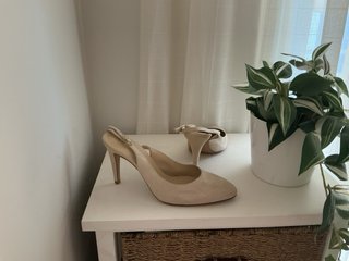 Latouche Zapatos Destalonados Piel Beige Talla 40