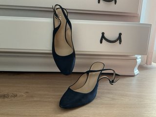 Latouche Zapatos Destalonados Piel Beige Talla 40
