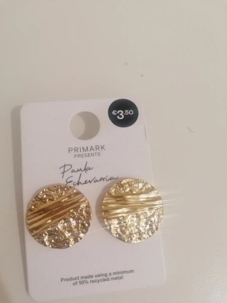 Pendientes Primark Paula Echevarria Dorados