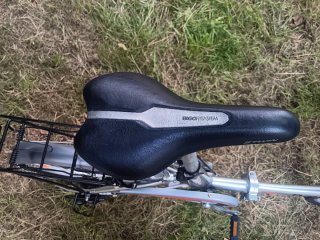 Bicicleta Plegable Boomerang Plata