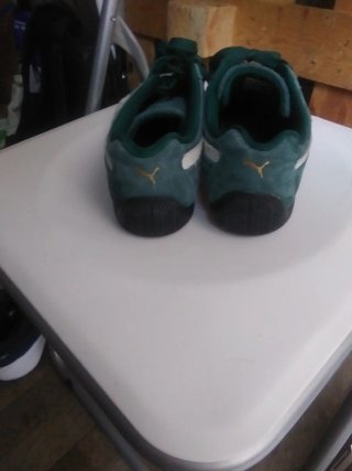 Zapatillas Puma Hombre Talla 41 Verde/Blanco