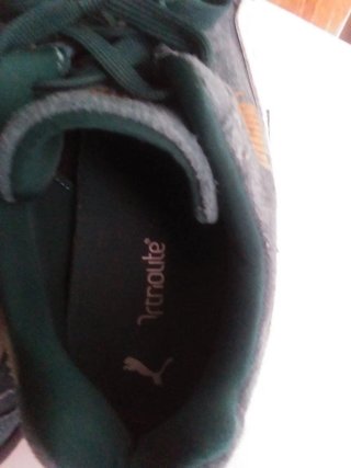 Zapatillas Puma Hombre Talla 41 Verde/Blanco