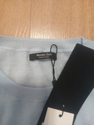 Camiseta Massimo Dutti Azul Talla M