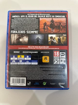 Red Dead Redemption 2 PS4 en perfectas condiciones