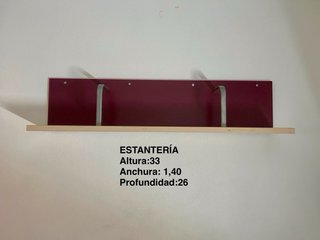 Armario juvenil, estantería, mesita y cajonera