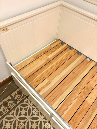 Cama nido blanca Ikea HEMNES