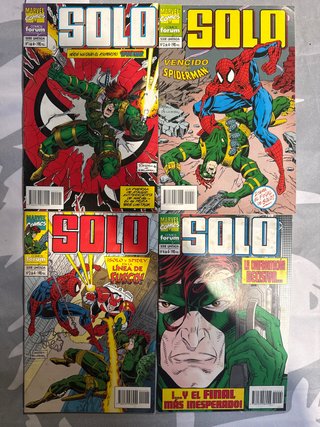 Lote comic Solo - Marvel