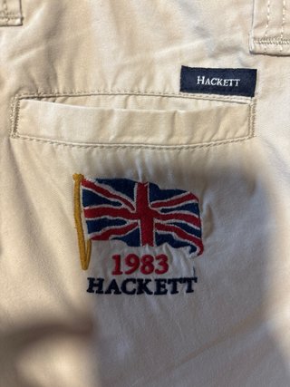 Pantalón corto niño Hacket beige talla 5-6