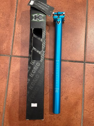 Tija KCNC SCANDIUM Blue  31.6 / 400mm