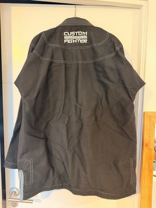 Kimono BJJ Negro con Cinturón Blanco A3