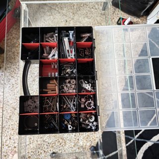 Caja clasificadora Powerfix con tornillos