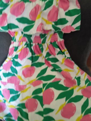 Vestido niña estampado frutal