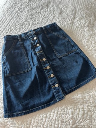 Falda vaquera botones MARCA SHEIN
