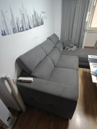 Sofá Cama Italiano Gris