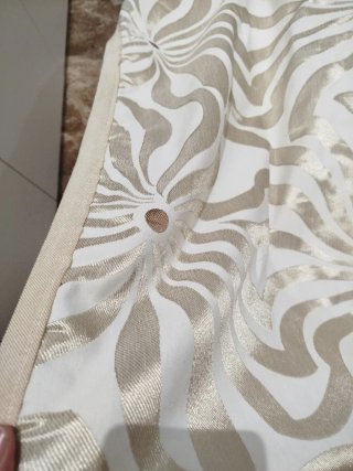 Colcha Cama 1.35 Diseño Floral Dorado