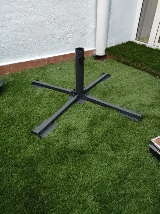 Nuevo, Pie plegable para parasol GARDEN
