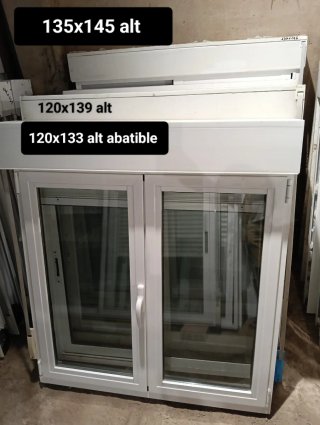 Ventanas aluminio 135x145 alt