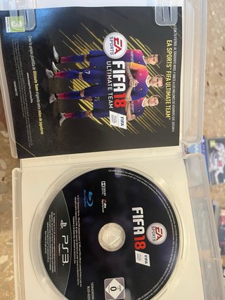 FIFA 18 y PES 2011 PS3