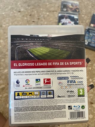 FIFA 18 y PES 2011 PS3