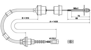 Cable Embrague Ducato Boxer Jumper
