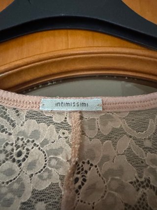 Abito Intimissimi pizzo beige