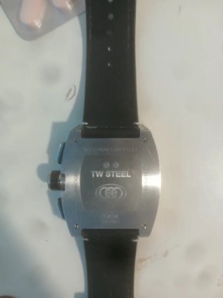 Reloj TW Steel Cronógrafo Negro/Plata