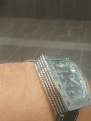 Reloj TW Steel Cronógrafo Negro/Plata