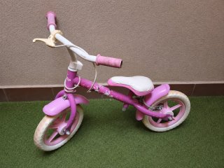 Bici infantil rosa 12 pulgadas