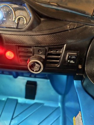 Coche Eléctrico BMW X6M Azul