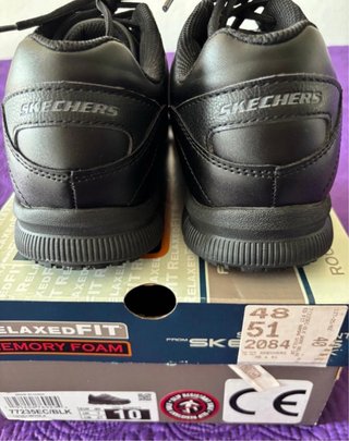 Zapatillas Skechers Hombre Talla 40 Negras