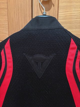 Cazadora Moto Verano Dainese Roja/Negra