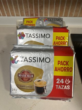 Cafetera Bosch Tassimo + 3 Paq Café