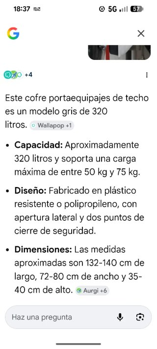 Cofre de techo para coche