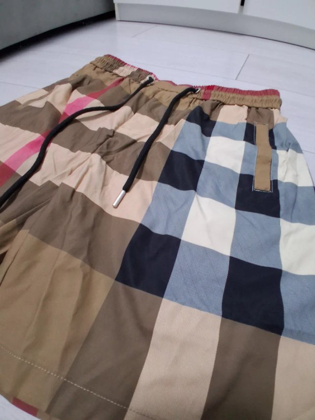 Bermudas a cuadros Burberry