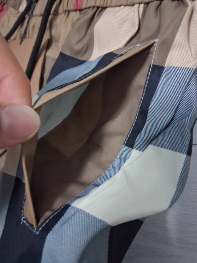Bermudas a cuadros Burberry